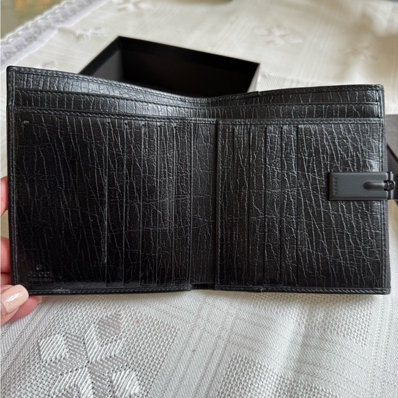 Gucci Bamboo women’s bi-fold wallet black - Picture 12 of 13